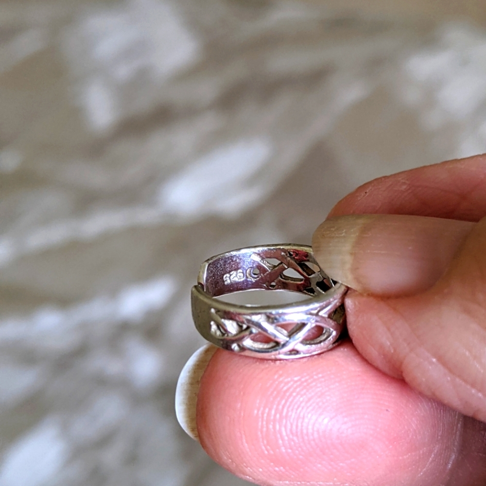 TOE RING 925 STERLING SILVER - Picture 5 of 7